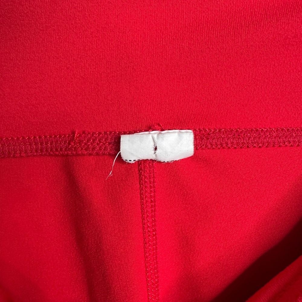 Fabletics Womens Red High Waisted Capri Athletic Leggings Yoga Pants XS/S READ - Picture 2 of 4